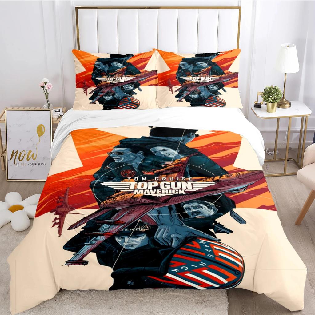 3D Kawaii Påslakan Pojkar Sängklädesset Enkelt/Dubbelt/Queen/King Påslakan Sängset Täcke Örngott