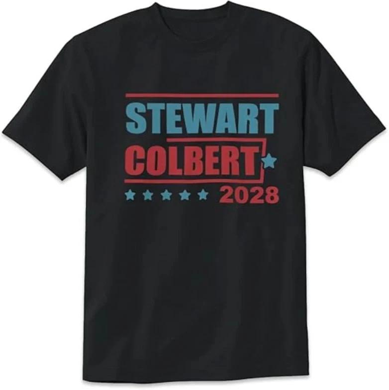 Stewart Colbert 2028 T-Shirt Funny Retro 2028 Presidential T-shirt L