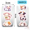 500Pcs/Roll Q Calf Kids Rewards Stickers - DIY Scrapbooks Album Decor Sealing Label Decals