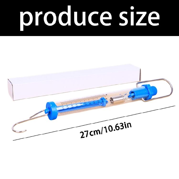 Professional Laboratory Dynamometer 1N 2.5N 5N 10N 20N 30N With Suspension Hook For Schools Scientific Physics Teaching