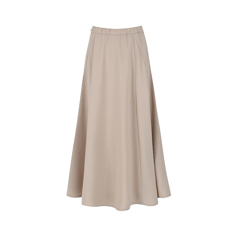 VISITINNEWYORK Button-Detailed Flare Skirt (Va5Sr34)