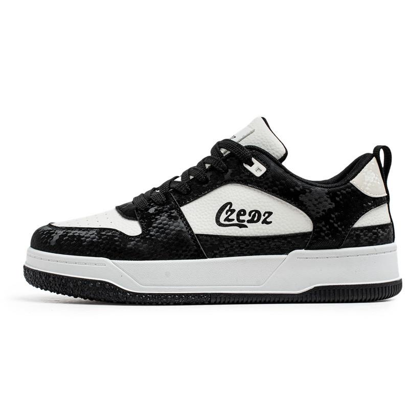 

2025 Mens Casual Shoes Sneakers Leather Spring and Summer Outdoor Hiking Luxury Designer Running Tennis Loafers Platform 44 чёрный