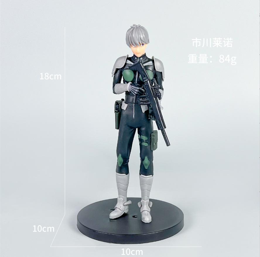 Monster No. 8 anime figurine, Dayiwa Kafka full form collectible maskeranger figurine model gift