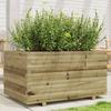 VidaXL Planter 90x60x49.5 Cm Impregnated Pine Wood, Outdoor Planter, Flower Box, Plant Box, Planter Box of 847387