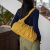 Casual Nylon Cloud Shoulder Bag Large Capacity Drawstring Cloud Tote Bag Portable Korean Ins Style Cloud Handbag Women
