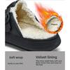 Men's Cotton Shoes with Thick Soles and Cotton Slippers for Warmth, Anti Slip, and Toe Covering