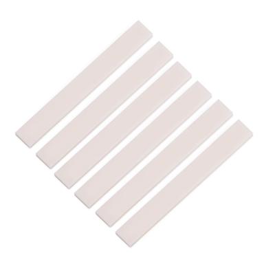 6Pcs Knochen Gitarre Brücke Sattel Blank für Akustische Klassische Gitarre Mandoline Banjo Ukulele