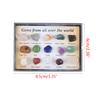 Colors Natural Stone Collection Set Box Stone Specimen for Art Collection