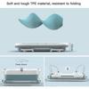 Foldable Adult Bathtub With Lid Large Capacity Spa Tub For Small Bathrooms Travel Pink M  WSLIHV