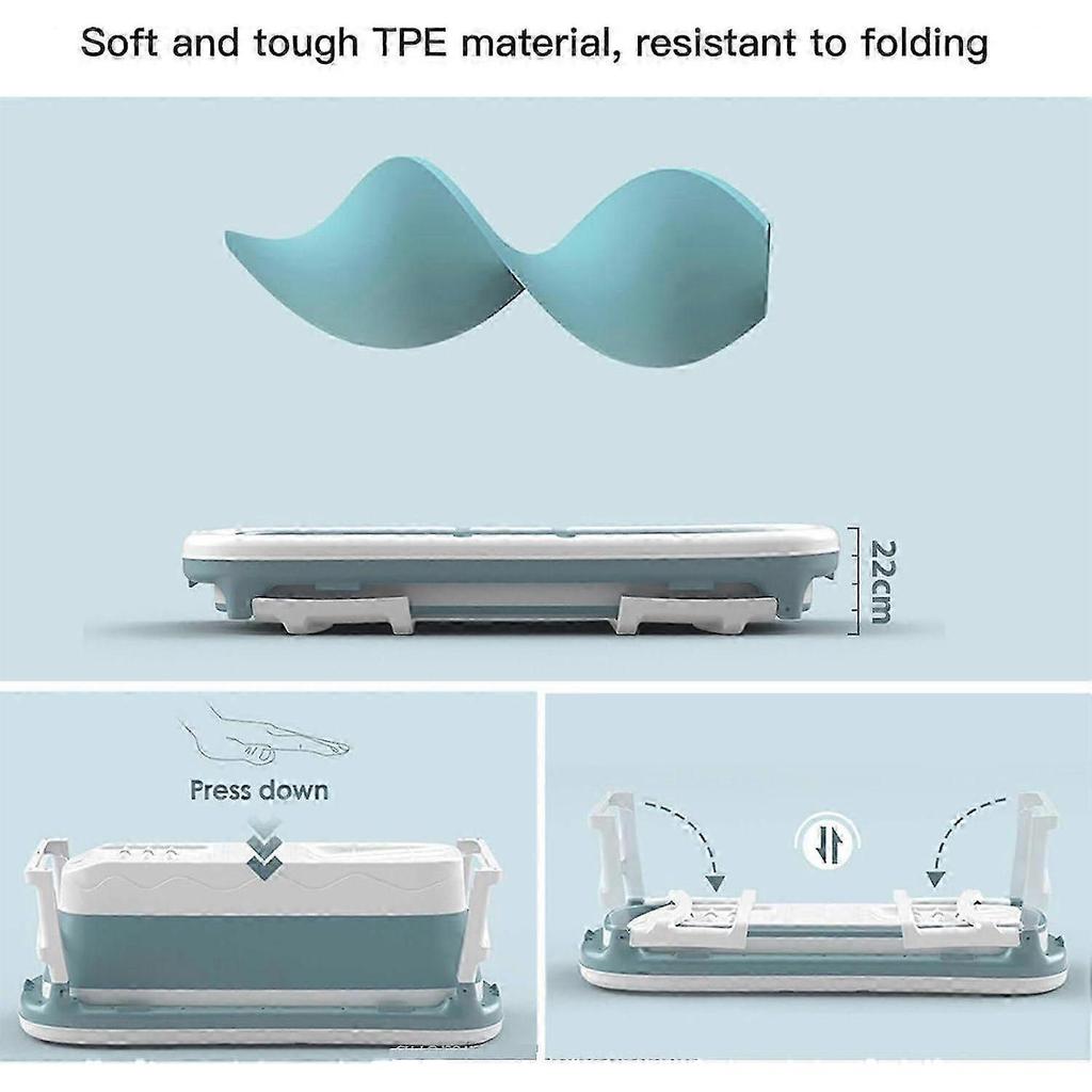 Foldable Adult Bathtub With Lid Large Capacity Spa Tub For Small Bathrooms Travel Pink M  WSLIHV