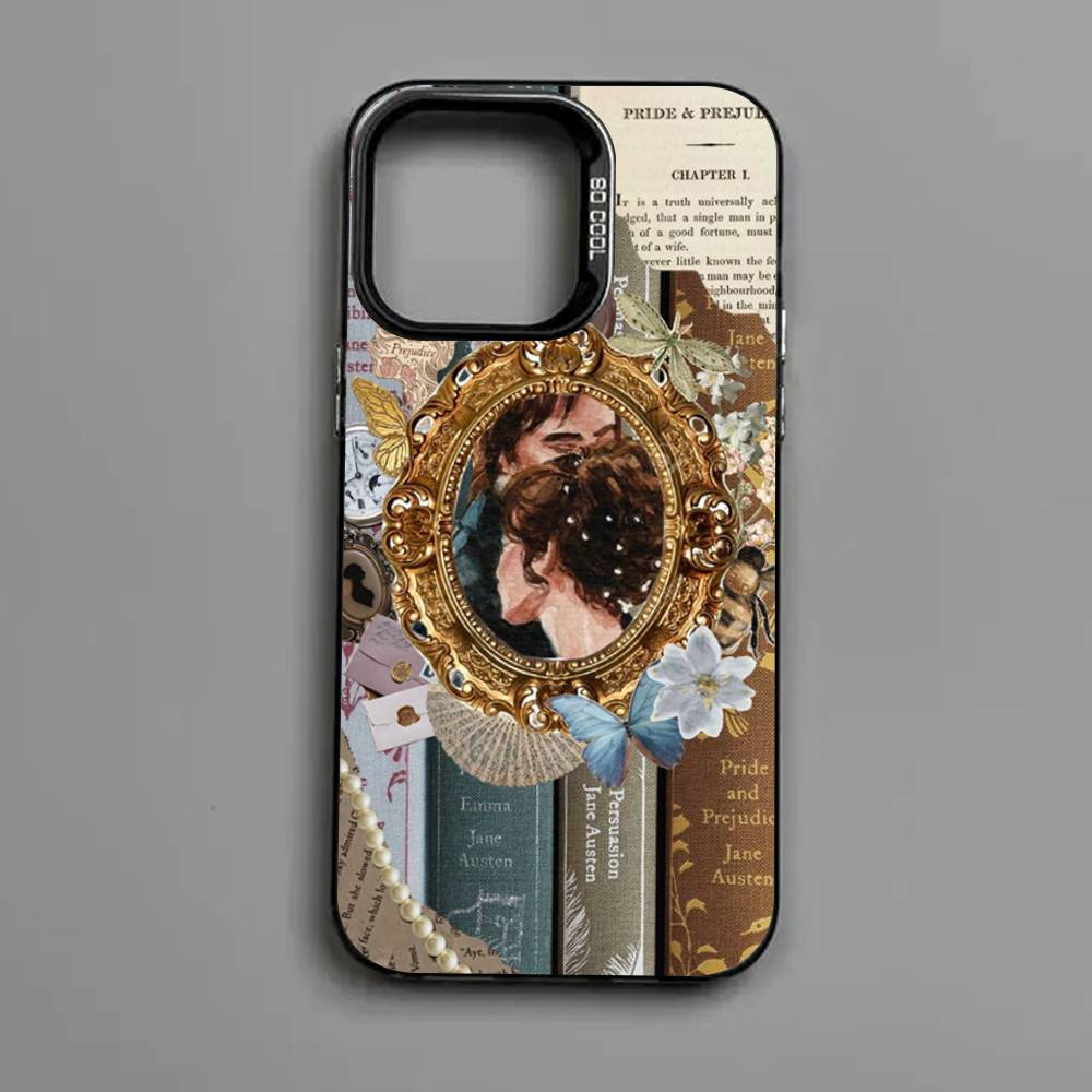 

Pride And Prejudice Jane Austen Phone Case For IPhone 16 15 14 13 12 11 Pro Max 17 Plus Colorful Cover iPhone 15 plus