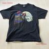 Vintage Emerson Lake Palmer Tarkus Tričko Unisex XL Černé 1998 Turné Vintage Vytahané Stylové