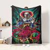 Horror Clown Flannel Blanket Throw Blanket Soft Warm Sofa Bed Camping Car home Decor Unique Christmas Gift C9302668