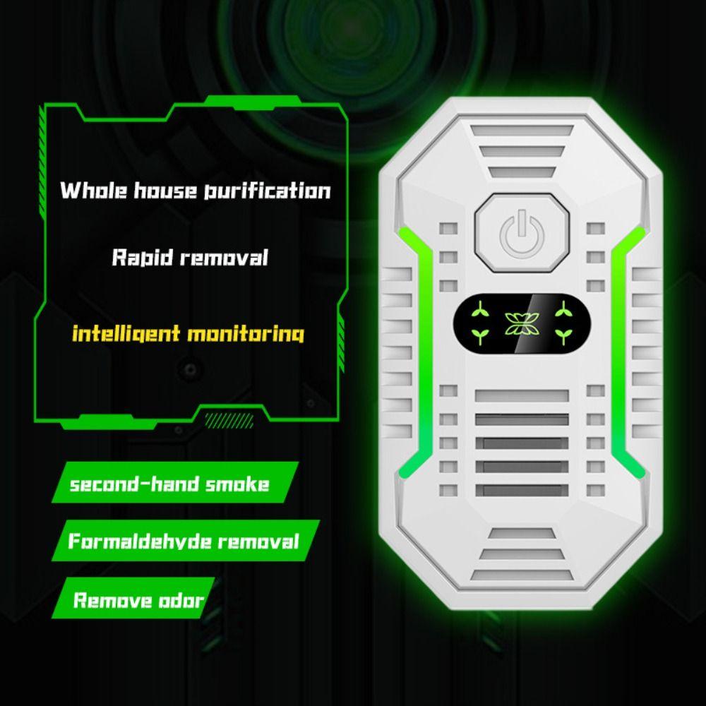 Portable Air Cleaner US UK EU Plug Plug-In Air Purifier Dust Removal Negative Ion Generator Pet
