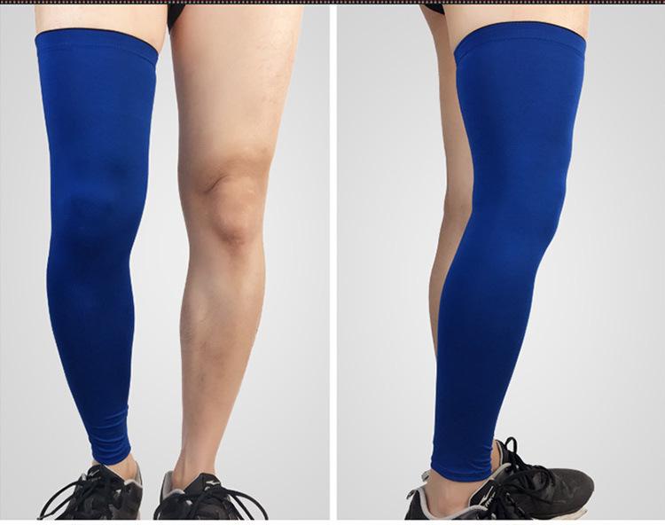 Unisexové venkovní cyklistické návleky na nohy, letní sportovní legíny s ochranou proti slunci, prodyšné elastické vybavení pro basketbal a další - HX001