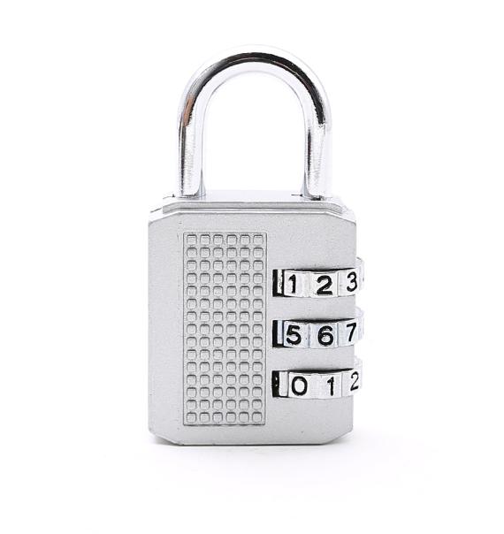 3 Digit Small Resettable Combination Padlock Luggage Case Box Lock Coded Lock School Gym Locker Suitcase Gate Pad Lock Us213