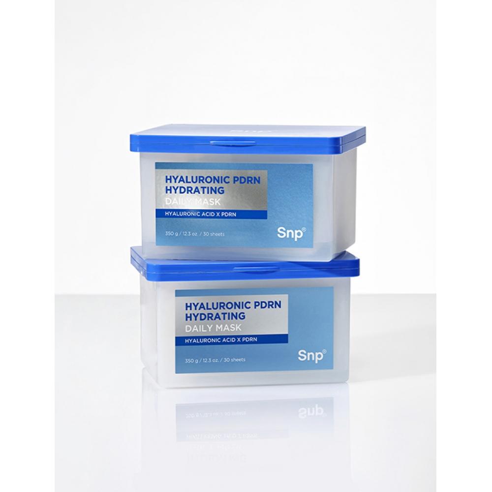 Snp Hyaluronic Acid Pdrn Moisture Daily Mask  30 Sheets 