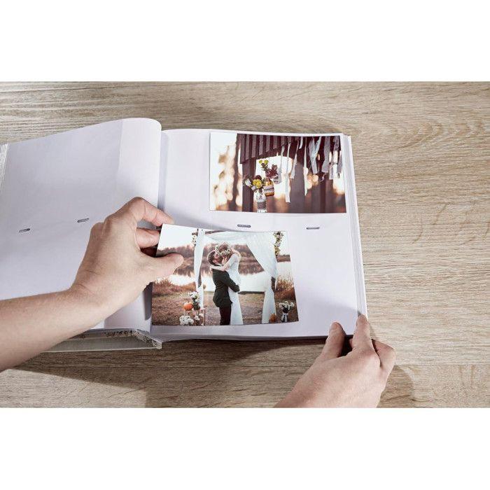 Album photos à pochettes 10 x 15 cm "walther fun" - 200 photos - blanc