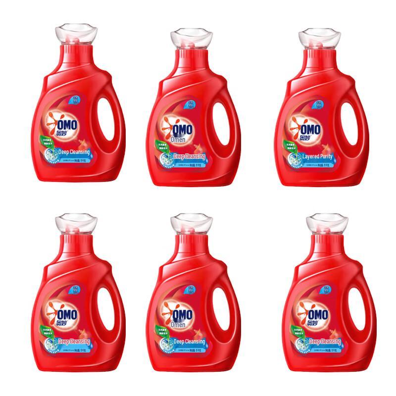 OMO Deep Clean Laundry Detergent 6-pack