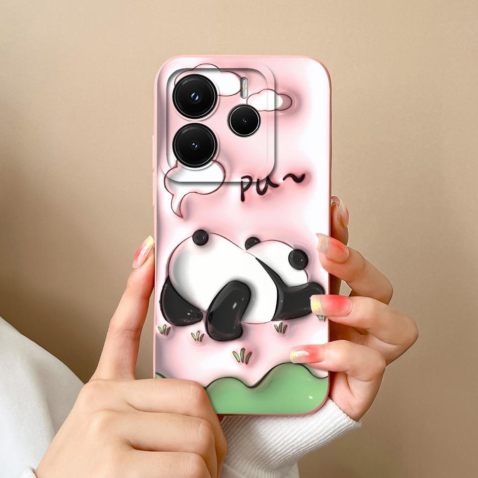 For Redmi Note 14 Pro Plus Case Cartoon High Quality Phone Cover For Xiaomi Redmi Note14 Pro+ Soft Liquid Silicone Back Covers