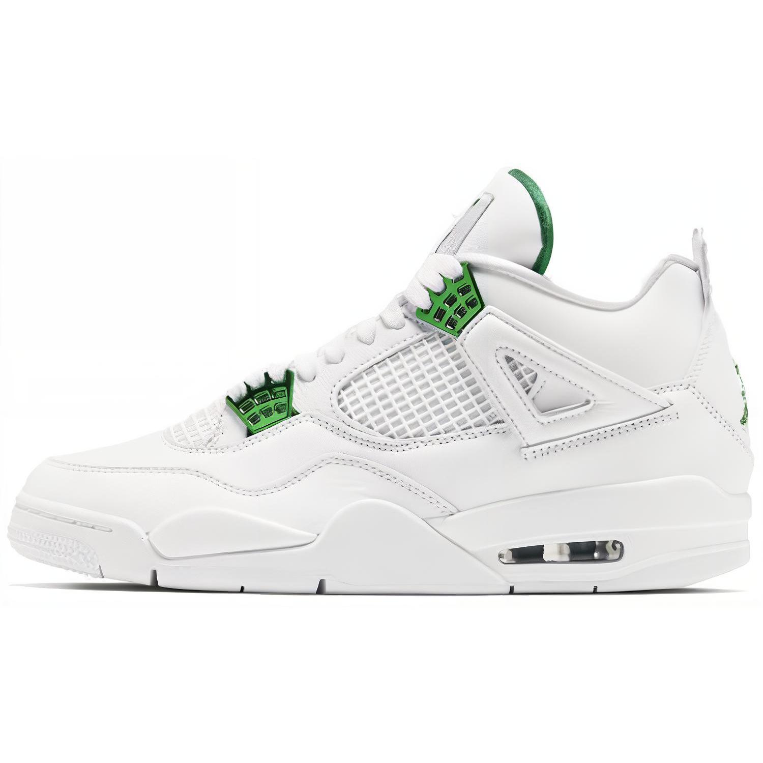 

Новые кроссовки унисекс Jordan Air Jordan 4 Retro Green Metallic CT8527-113 43