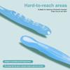 1/5Pcs Double Sided Denture Toothbrush Invisible Braces Cleaning Brush For Men Women False Teeth Brush Oral Cleaning Tools