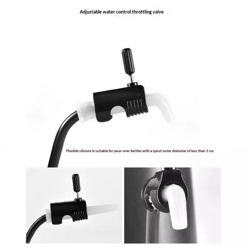 Coffee Tea Tools Pour Over Coffee Kettle Drip Spout Silicone Water Control Valve For Hand Brew Coffee