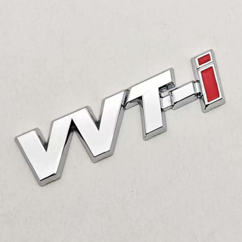 

3D Metal VVTI Emblem Rear Trunk Car Sticker Fender Badge Decal For TOYOTA VVT-i Camry COROLLA YARiS Rav4 PRIUS Auto Accessories
