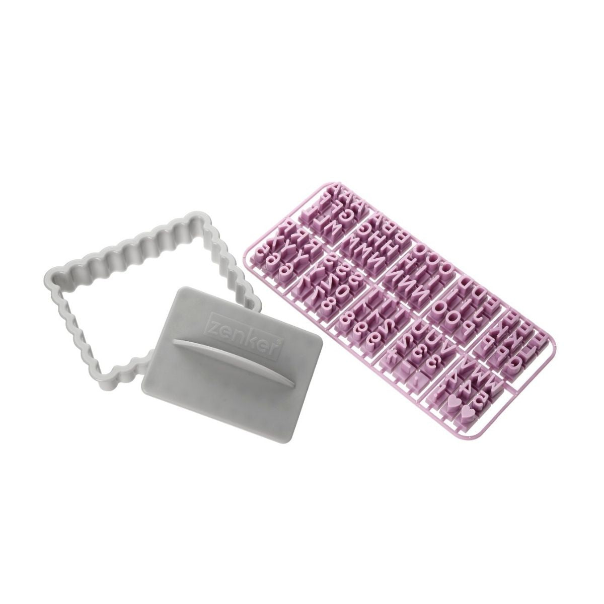 

Алфавитный штамп Zenker Smart Pastry cookie. 44827