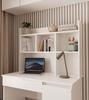 Desk Extension 100 Cm White Bookshelf For Documents