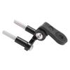 Bike Headlight Mount Holder Textured Mat Non Slip Strong Grip Ultra Light Mountain Bike Headlight Clip for Road Bike