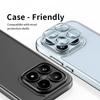 Black Metal Camera Bezel Sticker Cover For Xiaomi 17 Mi 17 Aluminum Alloy Hollow Camera Lens Protector Film