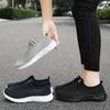 Shoes Women's Summer 2025 New 2025 Women's Shoes Comfortable Flying Woven Casual Shoes One Pedal Comfortable Mother Shoes