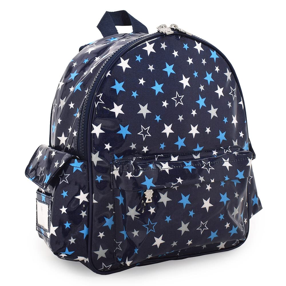Colorful Candy Style Backpack for Boys, Lightweight, Perfect for School, Field Trips, and Kindergarten, Brilliant Star, Navy Blue, N0613900