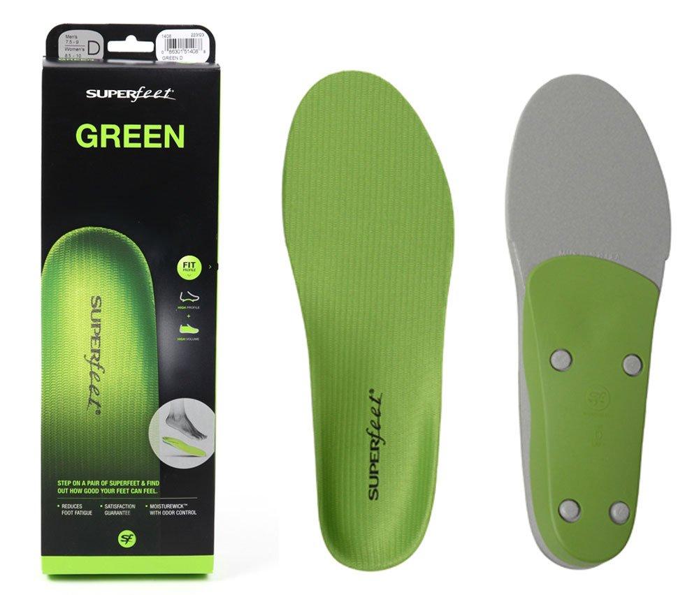 SUPERFEETTRIMFITGREEN Superfeet (D(25.5-27cm))