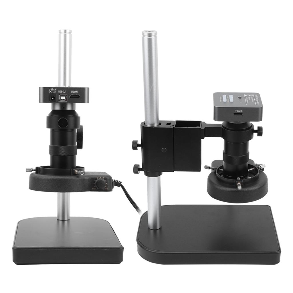 Microscope Camera 48MP 2K Industrial HD USB 130X C Lens 56 LED for PCB Welding