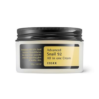 ADVANCED SNAIL 92 ALL IN ONE CREAM 100 Ml - Regenerating and Moisturizing Face Cream