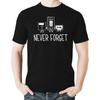 Witty Fashions Never Forget Floppy Disk VHS Cassette Tape Music Men's T-Shirt