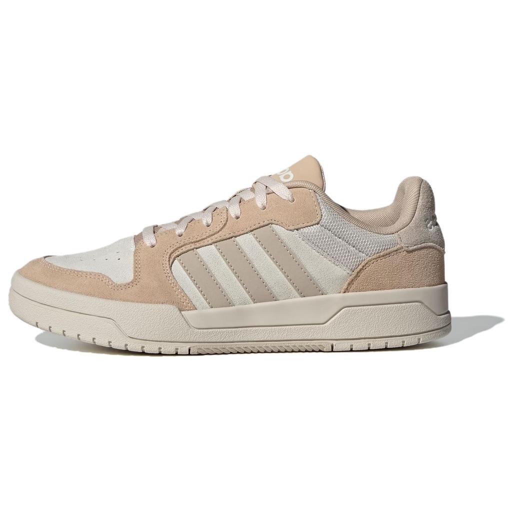 Adidas Entrap Fashion Versatile Low-Top Skate Shoes Unisex Sneakers Beige Brown JR8323
