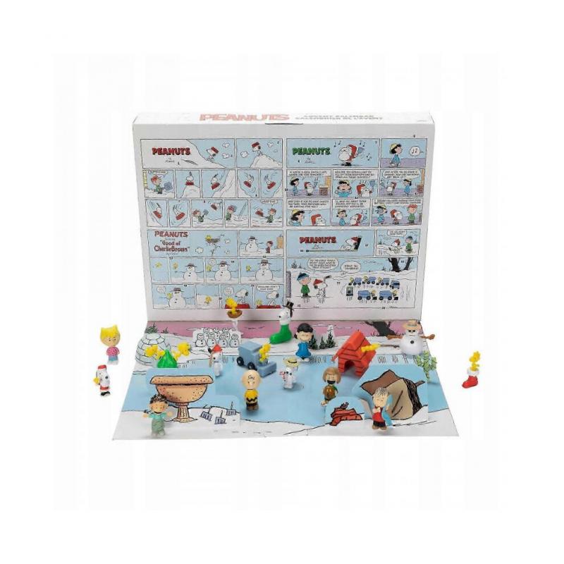 Advent Calendar Whth Peanuts + 24 Days Of Gifts 5cm Scale Figure, Snoopy
