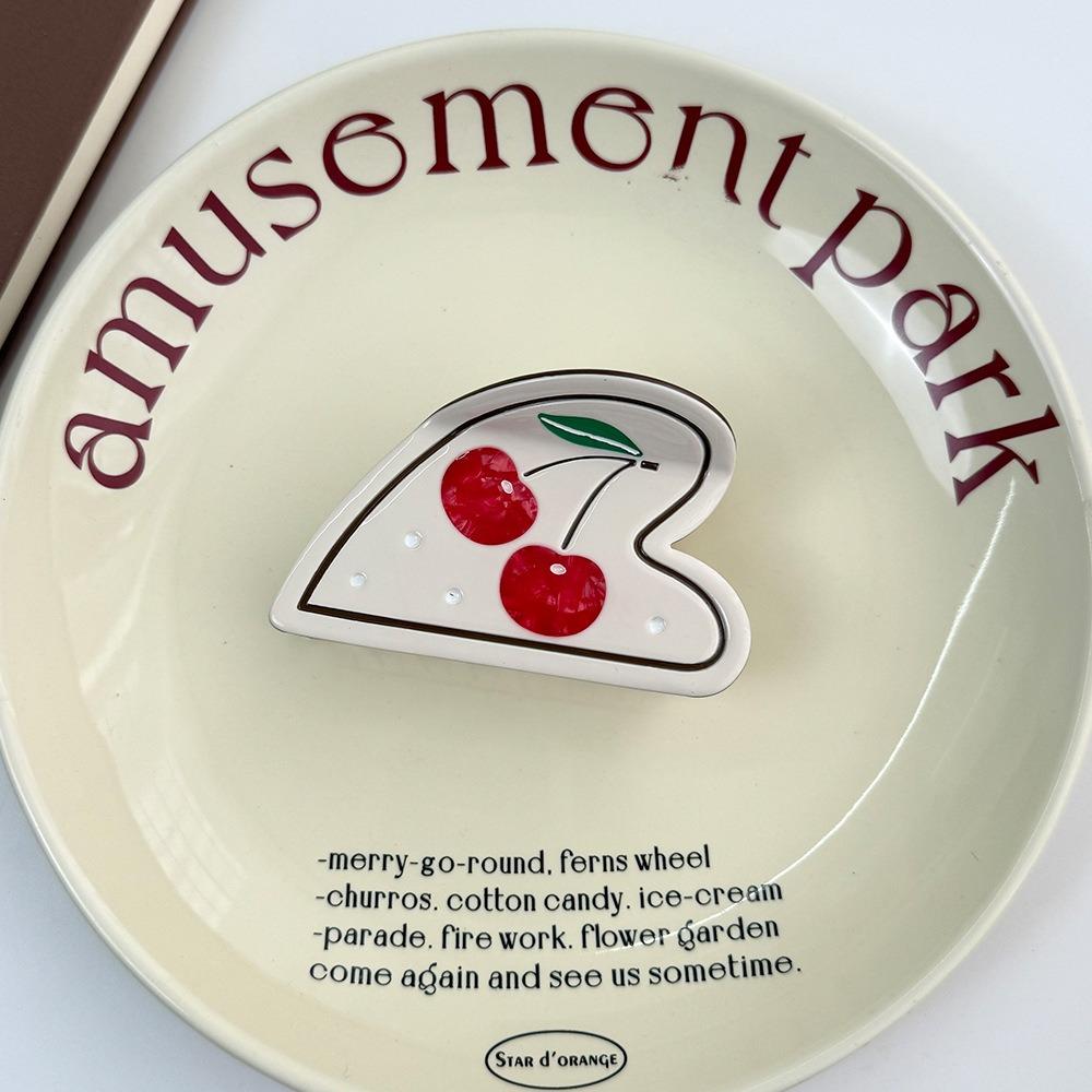 Acetic Acid Animal Hair Clip Dessert Dog Shark Clip Creative Hairpin  Daily