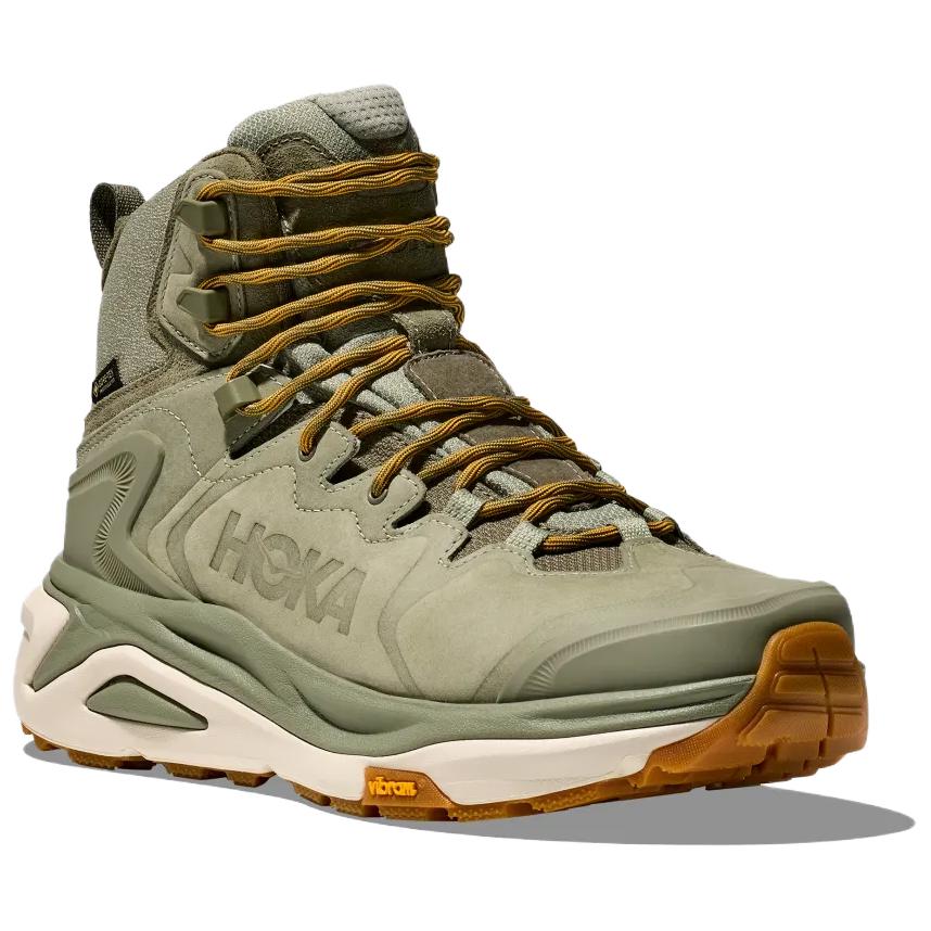 HOKA Kaha 3 GORE-TEX Sea Moss Herresneakers Grønn Havremelk 1162530-SMLK
