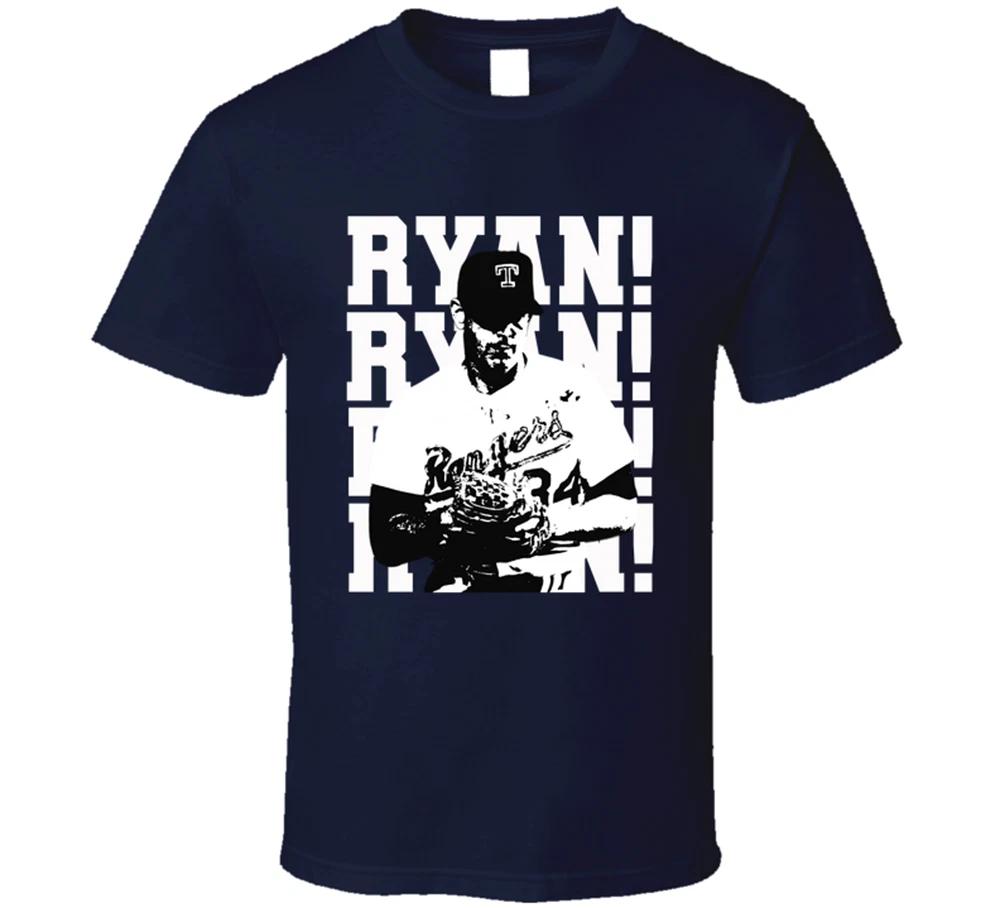 Baseball Nolan Ryan, Player Sport Fans League Team Vector T Shirt Tee Gift New S