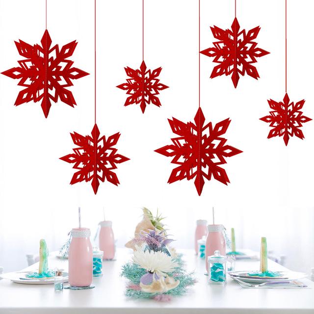

3D Paper Snowflake Ornaments - Christmas Window & Hanging Decor