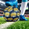 Leeds Rhinos Size 5 Sports Training Ball Shock Absorbing Durable Ball For Match Daily Practice Outdoor Activities
