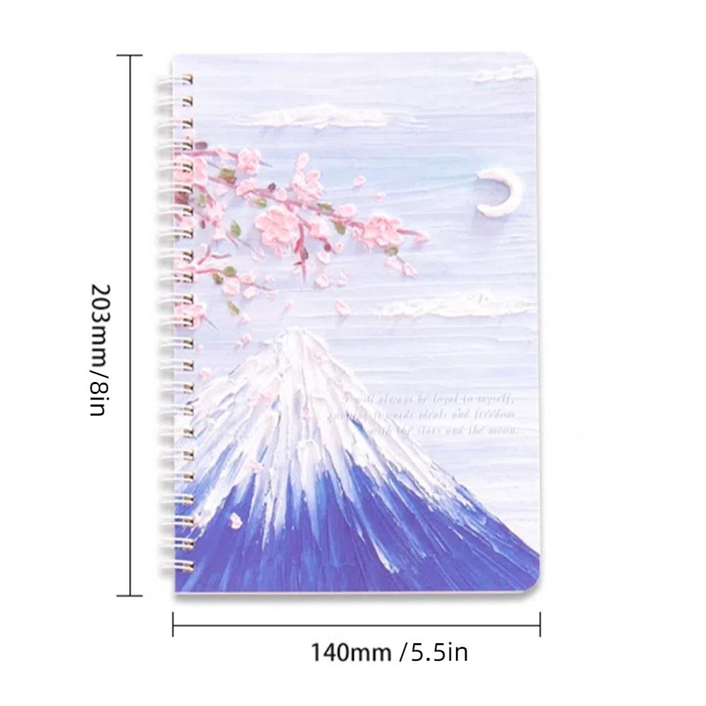 (120Pages/60Sheets) Notebook Thickened Diary Book Korean Version Notepad  Note Taking