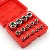 Crv Material 14pcs/set E Torx Star Female Bit Socket Set 1/2" 3/8" 1/4" Drive E4 - E24 Repair Tool Hand Tool