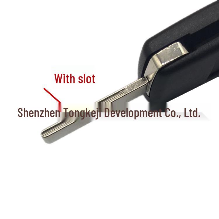 Peugeot 3-Button Folding Car Key with Trunk, 433 MHz Frequency, 7961 Chip