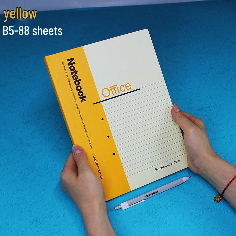 Großes Hardcover-Notizbuch - A4/B5/A5 Schülerheft, Tagebuch, Kassenbuch