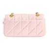 Coach Bolso Bandolera Acolchado de Cuero Tabby 20 Clásico Bolso de Hombro Pequeño para Mujer Latón Rosa CP149-B4B5